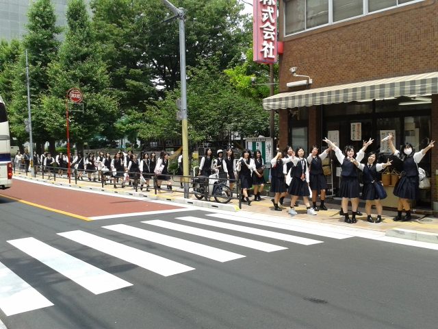 Токийские учащиеся